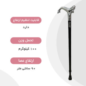 عصا لردی دسته فلزی زیکلاسمد