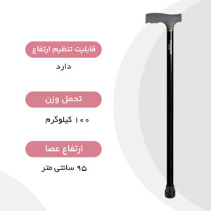 عصا لردی دسته پلاستیکی M10 زیکلاسمد
