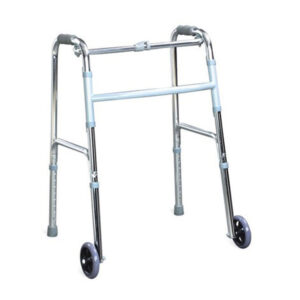 واکر چرخدار CA811L-5 کرومی مداپ