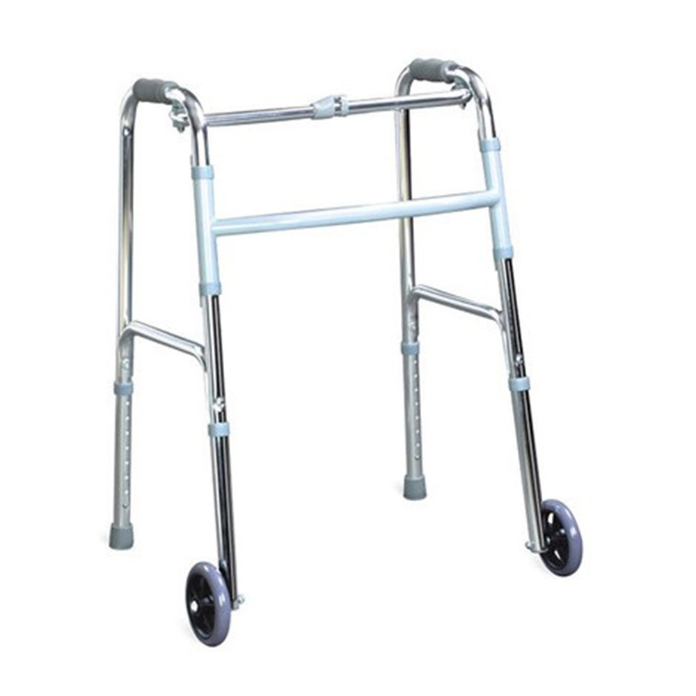 واکر چرخدار CA811L-5 کرومی مداپ